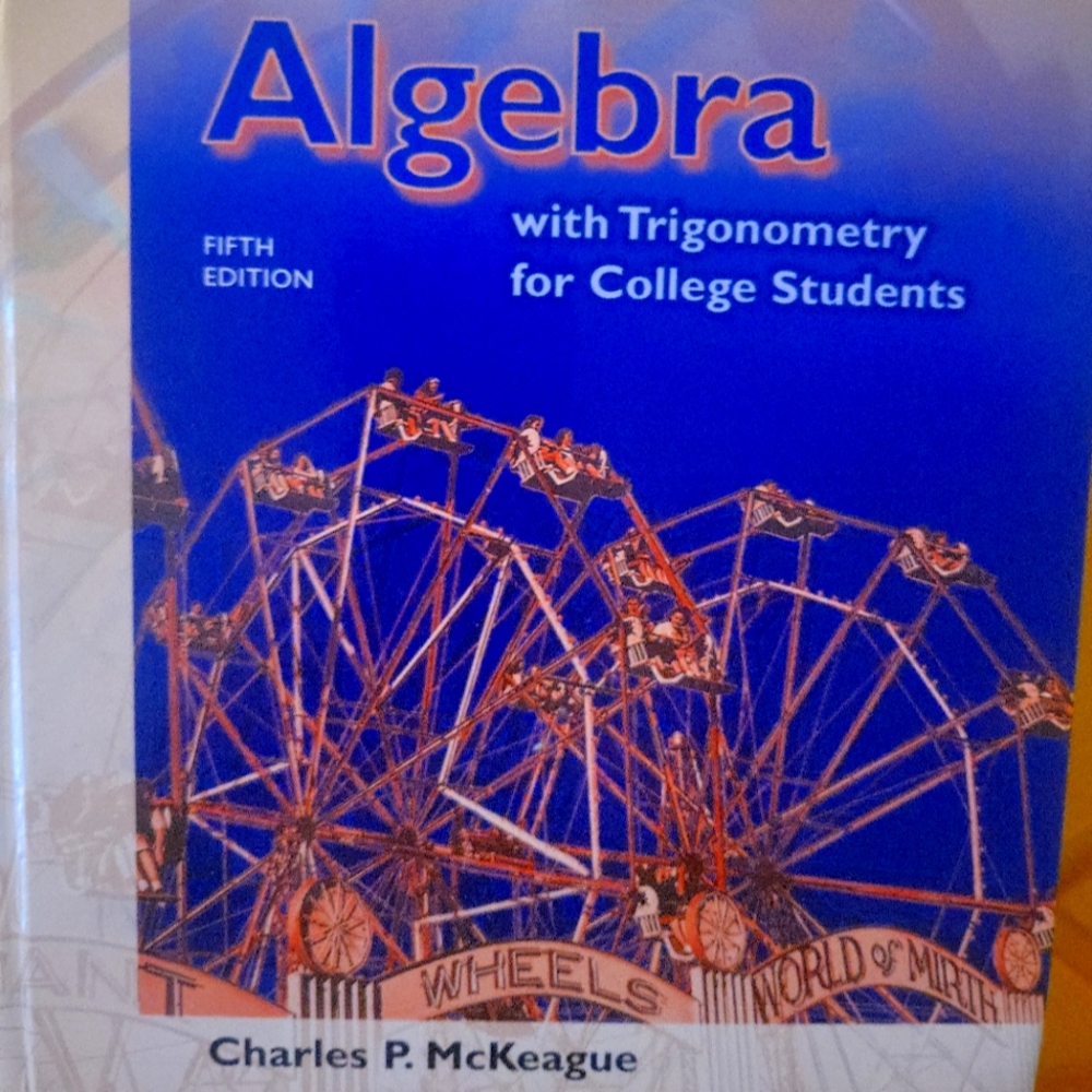Alegebra with Trigonometry for College Students Fifth Edi(book w digital CD ROM)